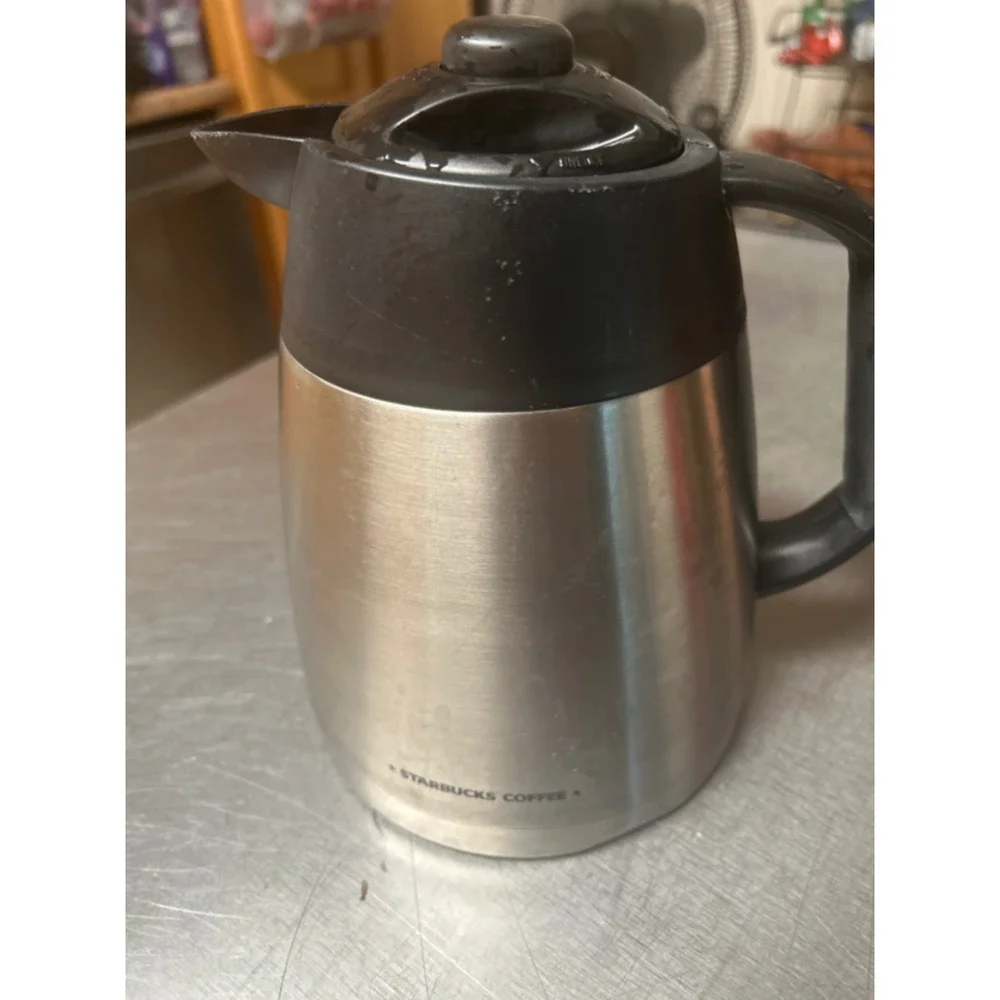 Starbucks Barista Aroma Thermal Coffee Carafe Stainless Steel 8 Cup Pitcher